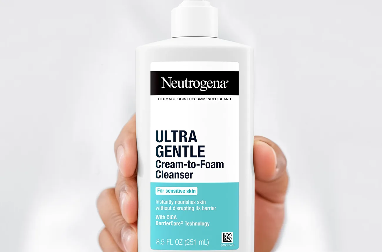 Sensitive skin vs Neutrogena Ultra Gentle Cream-to-Foam Daily Cleanser—our review says it all