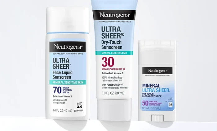 Neutrogena Ultra Sheer Face Liquid SPF 70 Sunscreen